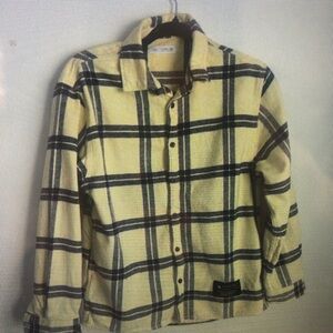 Plaid Button Down Kids Shirt